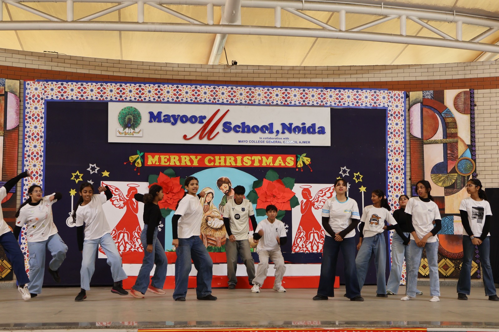 A Symphony of Spirit and Rhythm: Mayoor School, Noida Celebrates Christmas and Fusion Dance